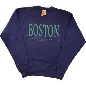 Vintage Boston Crewneck Sweatshirt